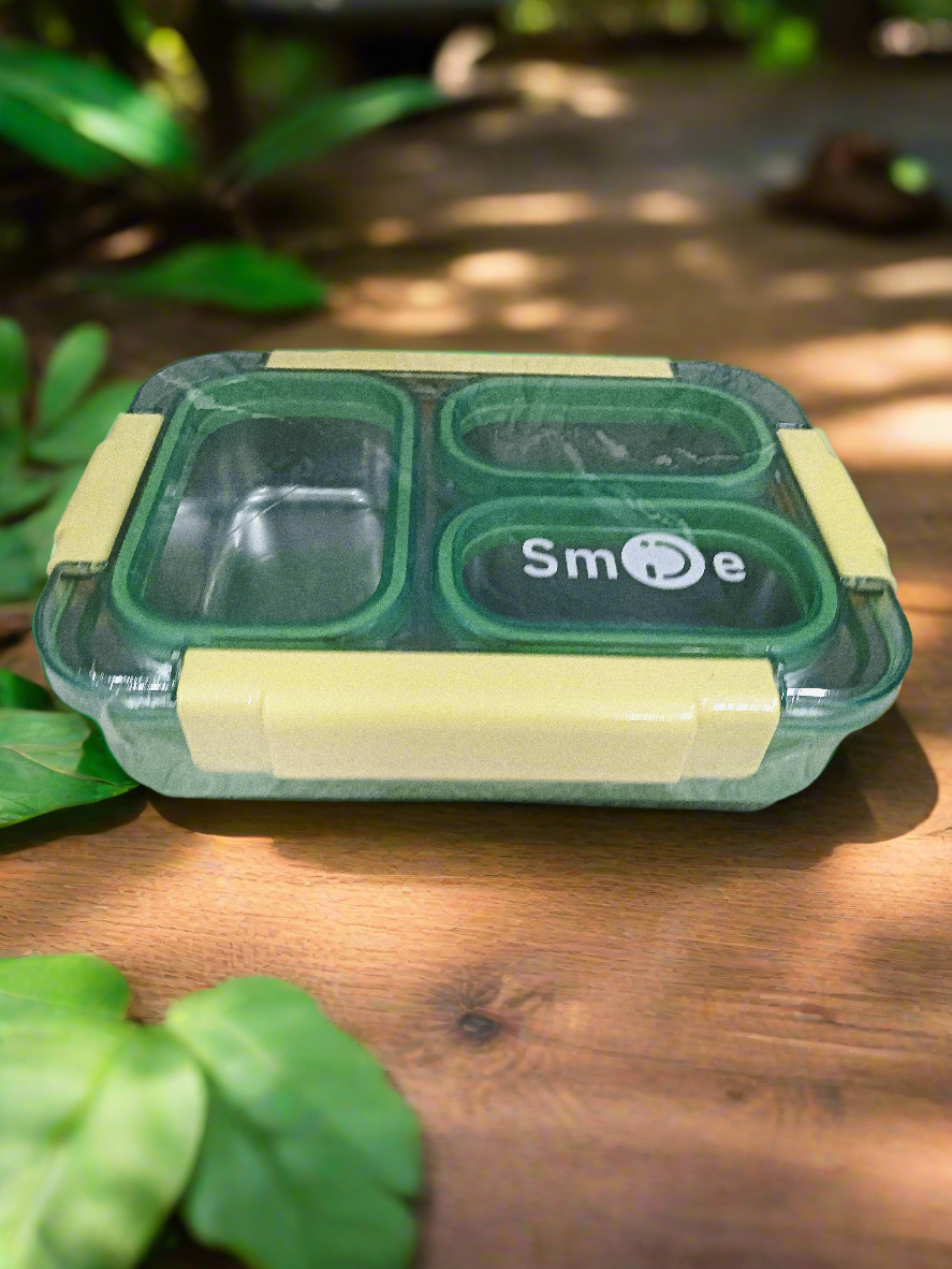 Kids Stainless Steel Lunch Box Green